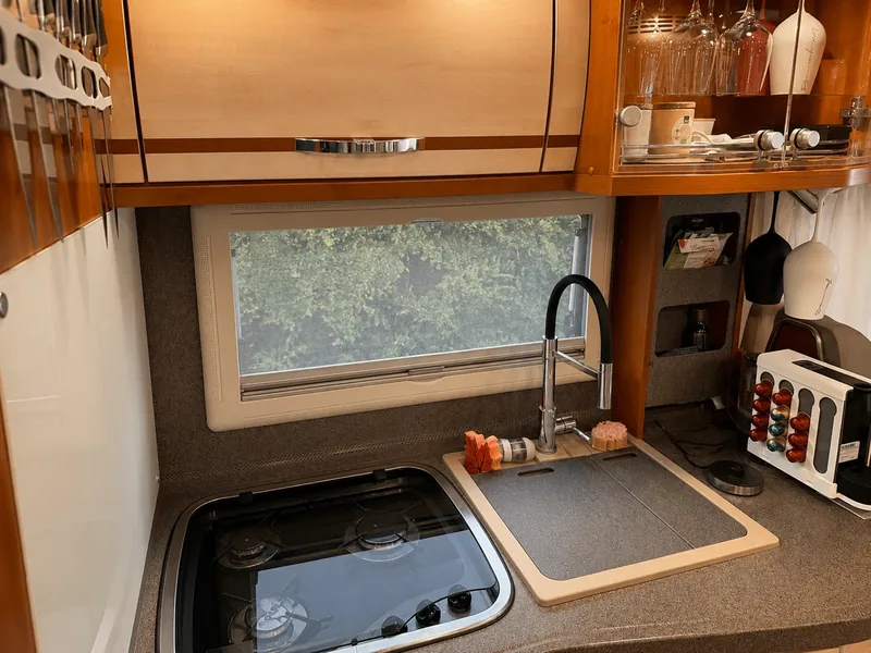 Vehicle interior after modernisation